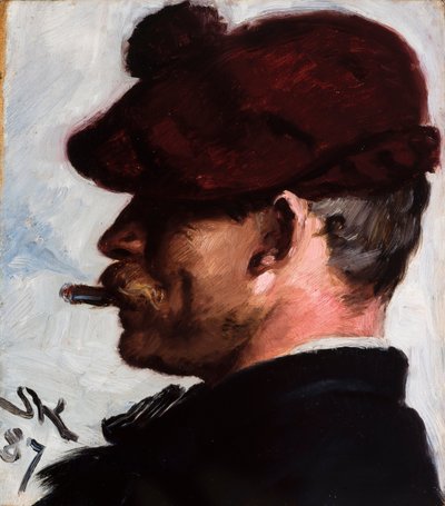 Thorvald Niss by Peder Severin Krøyer